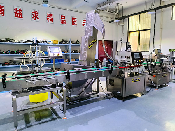 陕西自动旋盖机生产线